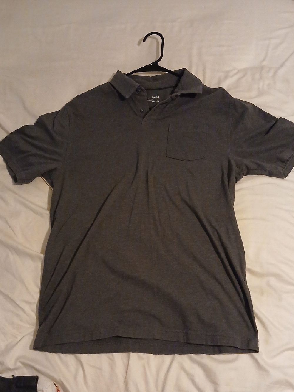 Under Armour Men's Charcoal Polo with Chest Pocket